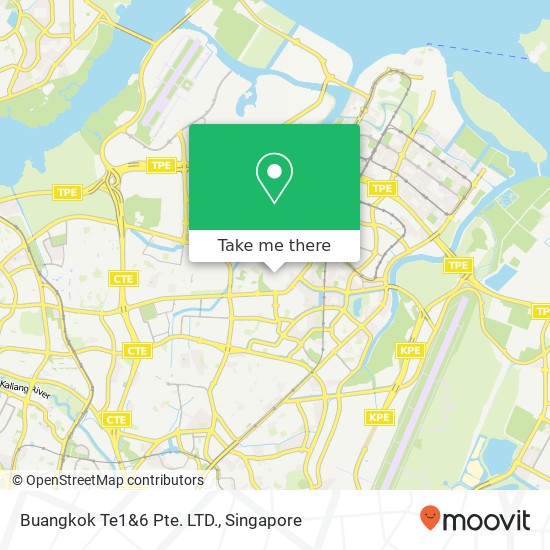 Buangkok Te1&6 Pte. LTD., 10 Buangkok Vw Singapore 539747 map