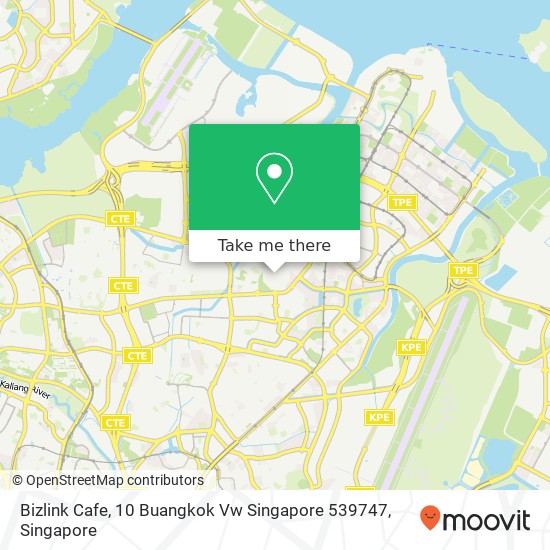 Bizlink Cafe, 10 Buangkok Vw Singapore 539747地图