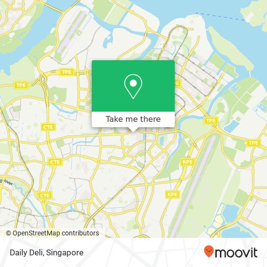 Daily Deli, Hougang St 51 Singapore 53地图