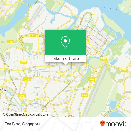 Tea Blog, Hougang St 51 Singapore 53 map