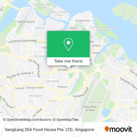 Sengkang 266 Food House Pte. LTD. map