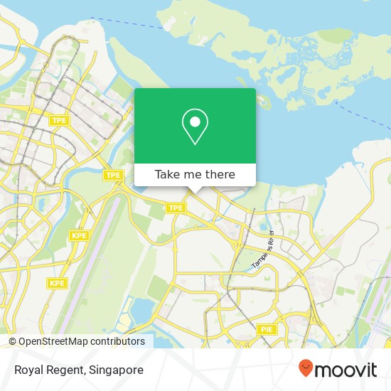 Royal Regent, 735 Pasir Ris St 72 Singapore 51地图