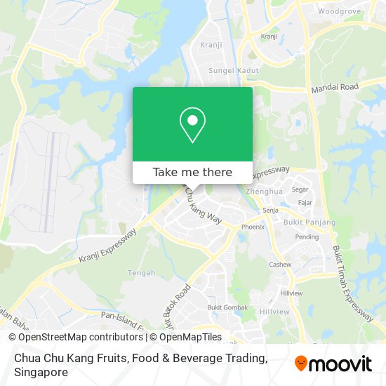 Chua Chu Kang Fruits‚ Food & Beverage Trading map