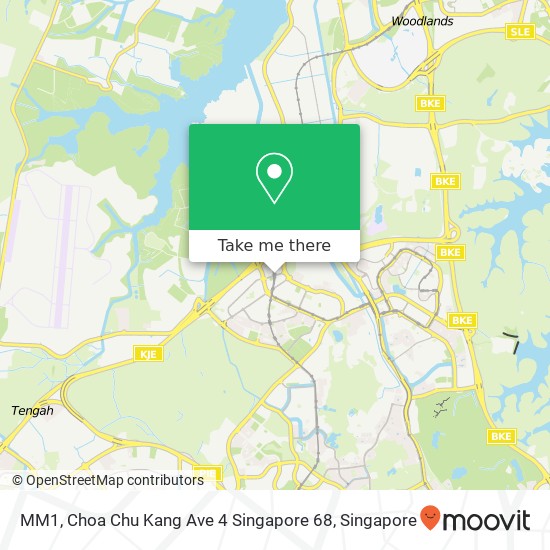 MM1, Choa Chu Kang Ave 4 Singapore 68地图