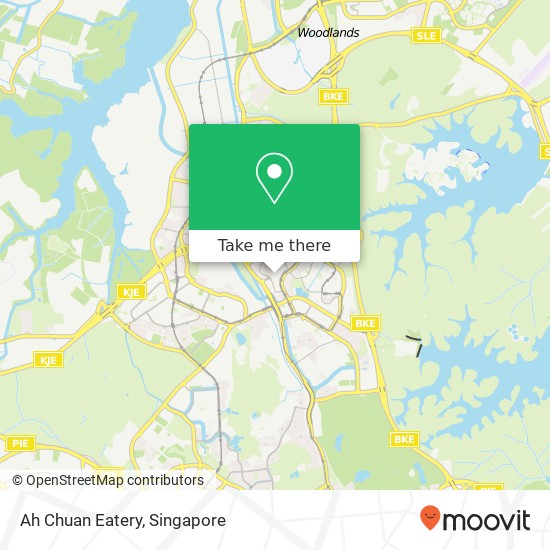 Ah Chuan Eatery, 616 Senja Rd Singapore 670616地图
