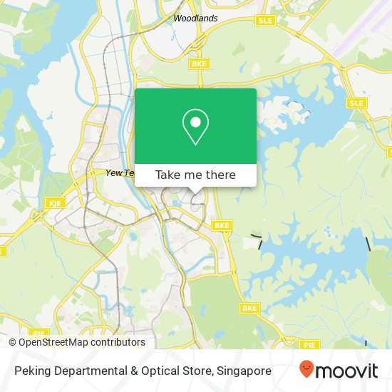 Peking Departmental & Optical Store, 445 Fajar Rd Singapore 67 map