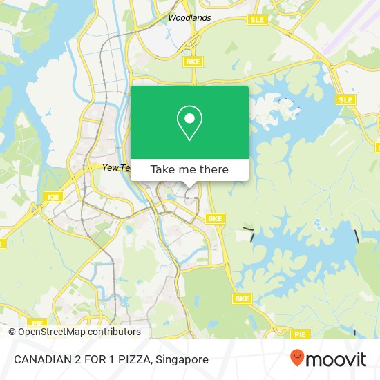 CANADIAN 2 FOR 1 PIZZA, 445 Fajar Rd Singapore 67 map