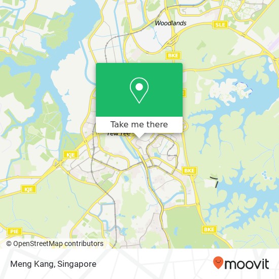 Meng Kang, 61 Senja Rd Singapore 677737地图