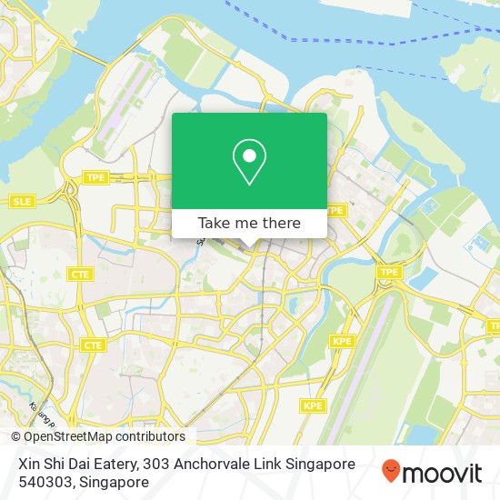 Xin Shi Dai Eatery, 303 Anchorvale Link Singapore 540303 map