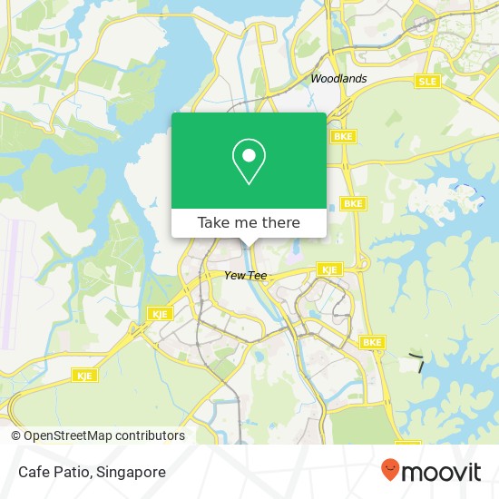 Cafe Patio, Stagmont Ring Singapore map