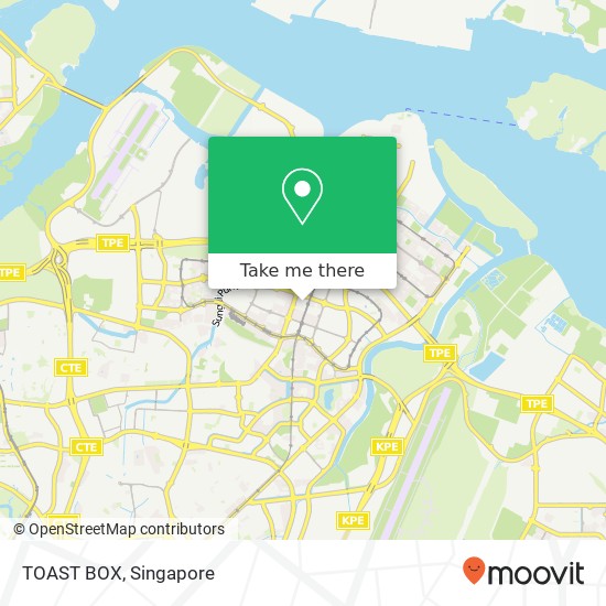 TOAST BOX, 1 Sengkang Sq Singapore 54地图