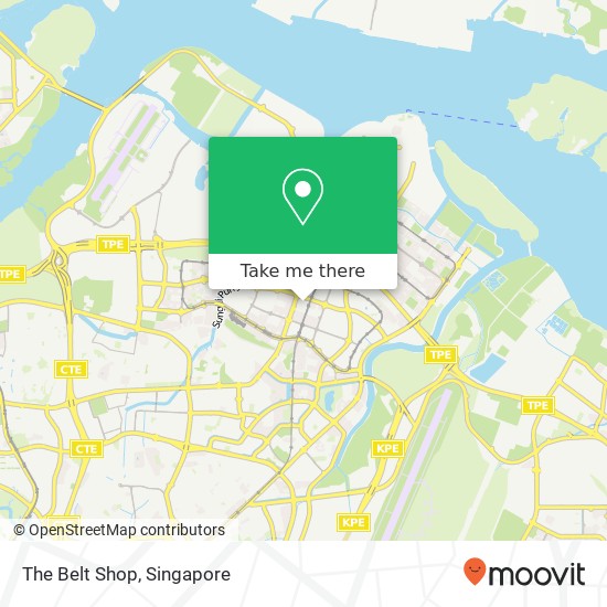 The Belt Shop, 1 Sengkang Sq Singapore 54地图