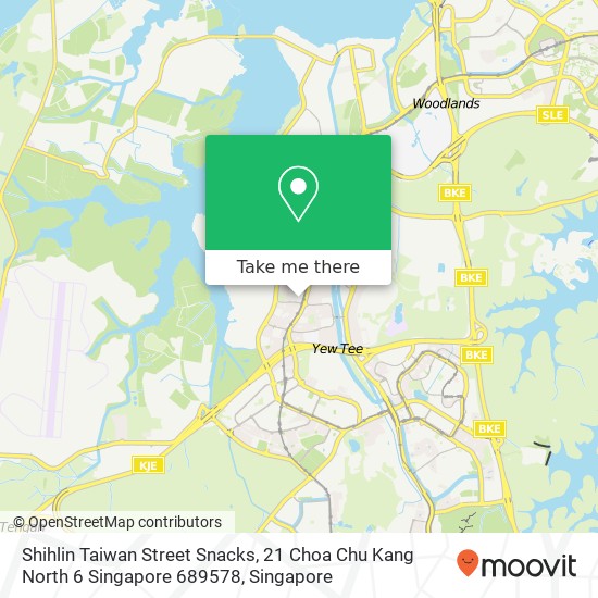 Shihlin Taiwan Street Snacks, 21 Choa Chu Kang North 6 Singapore 689578 map