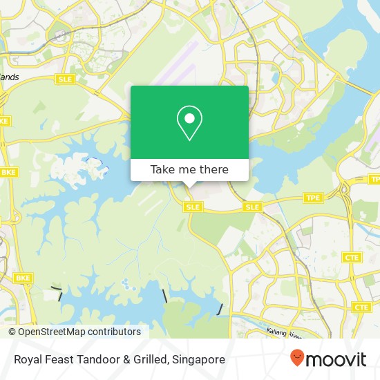 Royal Feast Tandoor & Grilled, Upp Thomson Rd Singapore 78地图