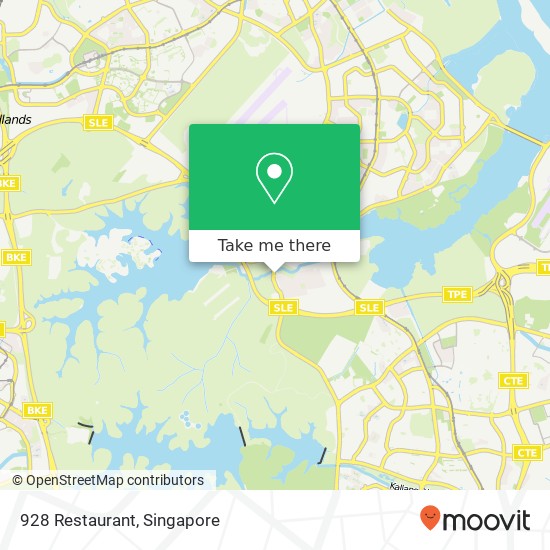 928 Restaurant, 930 Upp Thomson Rd Singapore 78地图