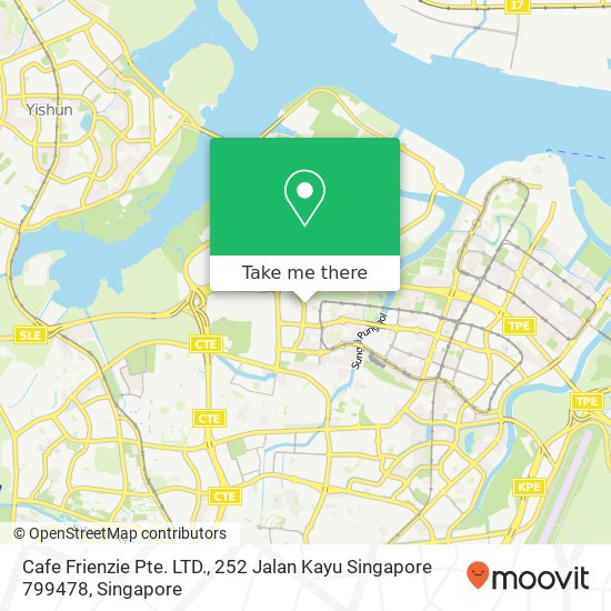 Cafe Frienzie Pte. LTD., 252 Jalan Kayu Singapore 799478 map