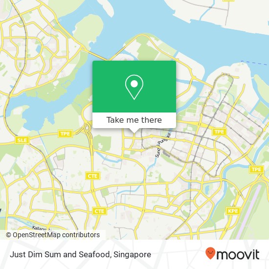 Just Dim Sum and Seafood, Jalan Kayu Singapore 79 map