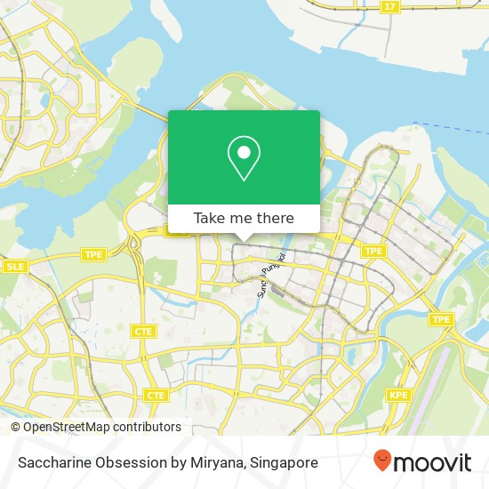 Saccharine Obsession by Miryana, Fernvale St Singapore map