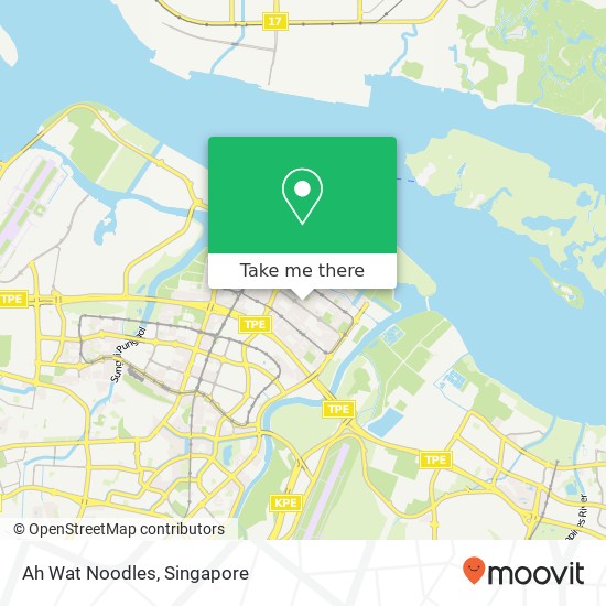 Ah Wat Noodles, 622D Punggol Central Singapore 824622 map