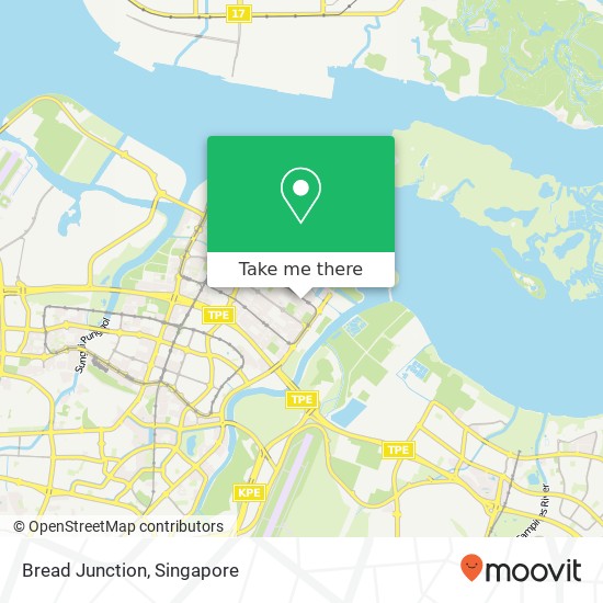 Bread Junction, Punggol Dr Singapore 82 map