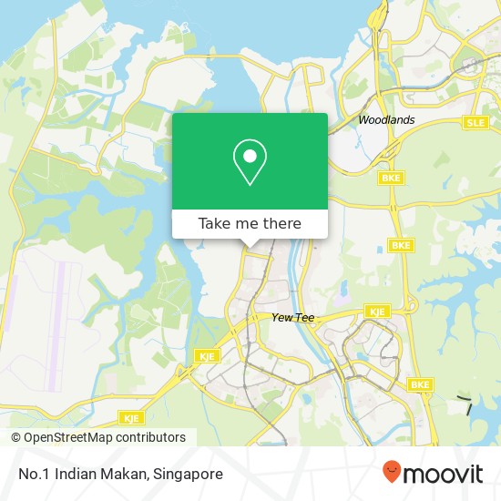 No.1 Indian Makan, 678A Choa Chu Kang Cres Singapore 681678地图