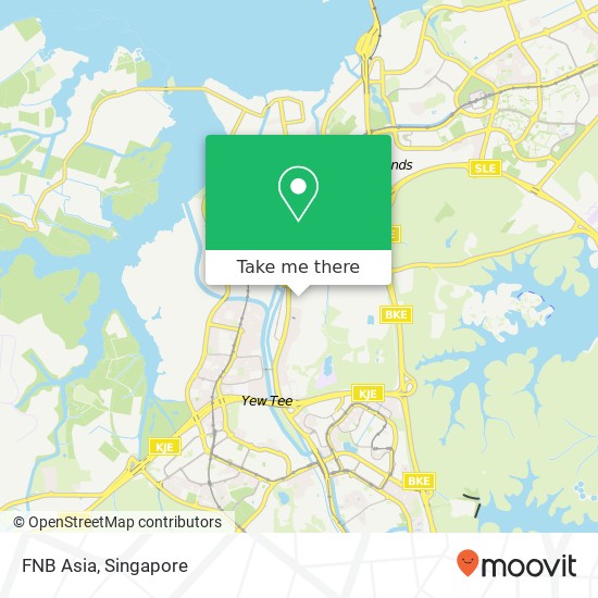 FNB Asia, 88 Mandai Este Singapore 72 map