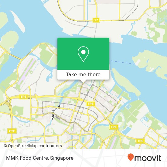 MMK Food Centre, Punggol Way Singapore 82 map