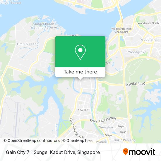 Gain City 71 Sungei Kadut Drive map