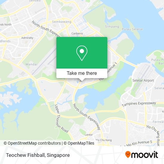 Teochew Fishball地图