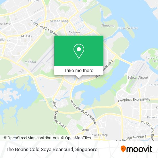 The Beans Cold Soya Beancurd map