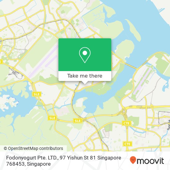 Fodonyogurt Pte. LTD., 97 Yishun St 81 Singapore 768453 map