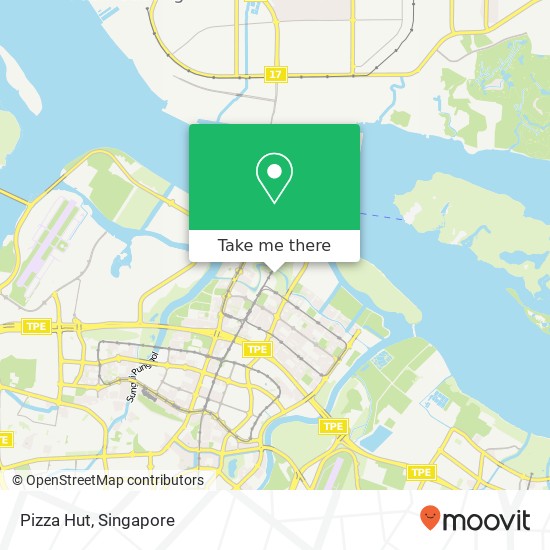 Pizza Hut, Sentul Cres Singapore 82地图