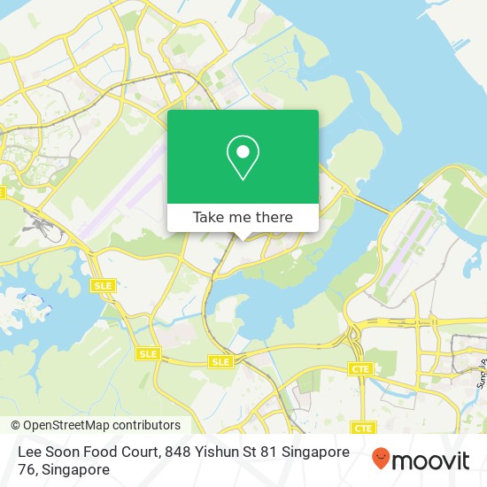 Lee Soon Food Court, 848 Yishun St 81 Singapore 76 map