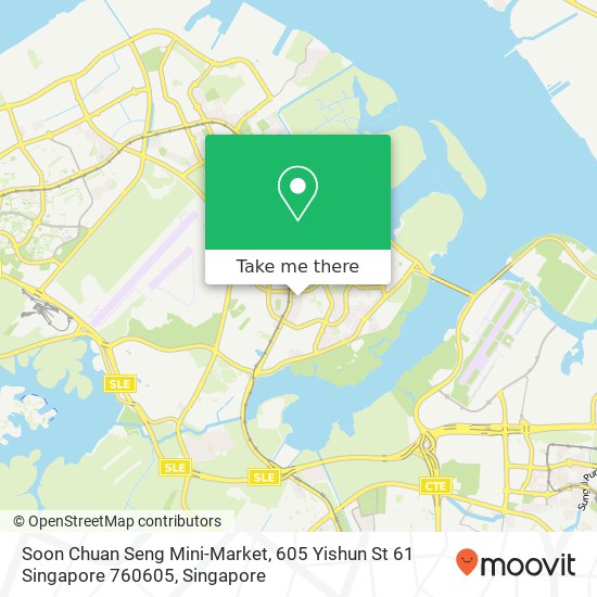 Soon Chuan Seng Mini-Market, 605 Yishun St 61 Singapore 760605 map