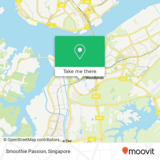 Smoothie Passion, Woodlands Rd Singapore 73 map