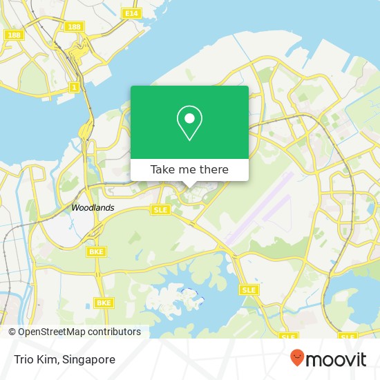 Trio Kim, 548 Woodlands Dr 44 Singapore 73地图