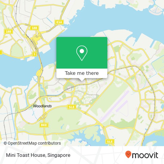 Mini Toast House, 856 Woodlands St 83 Singapore 730856地图