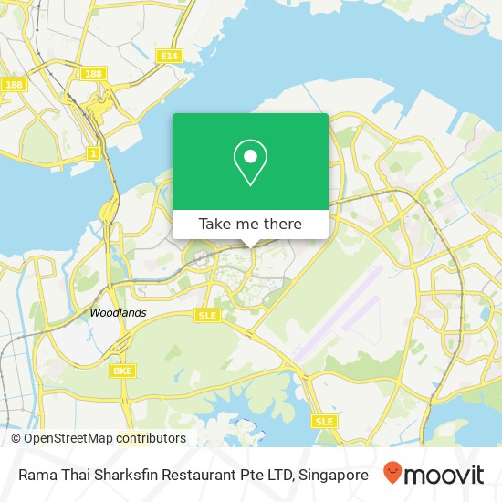 Rama Thai Sharksfin Restaurant Pte LTD, 888 Woodlands Dr 50 Singapore 730888 map