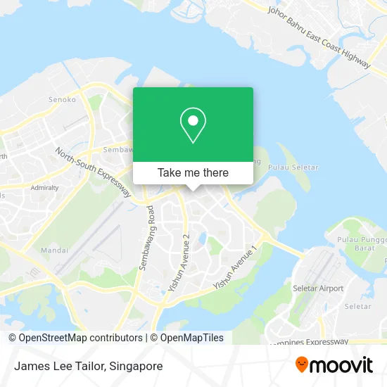 James Lee Tailor map