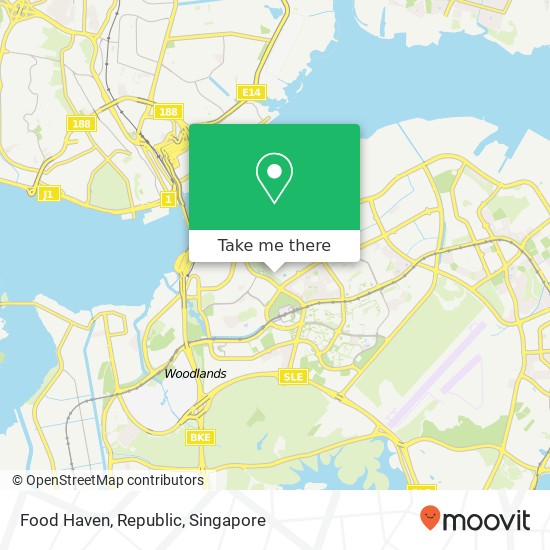 Food Haven, Republic, Republic Cres Singapore map