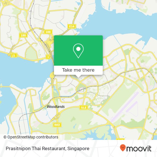 Prasitnipon Thai Restaurant, Republic Cres Singapore map