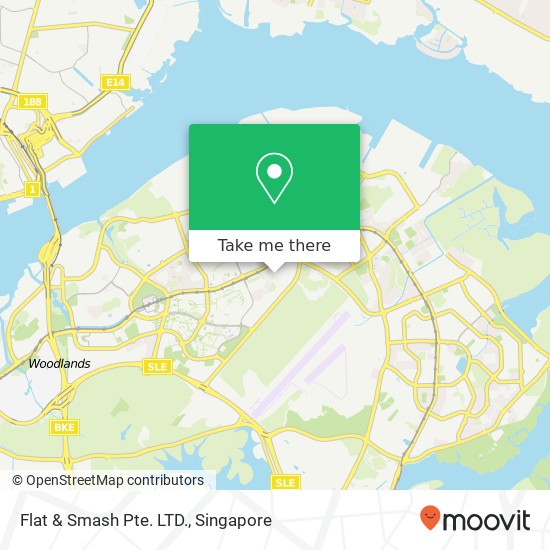 Flat & Smash Pte. LTD., 687B Woodlands Dr 75 Singapore 732687地图