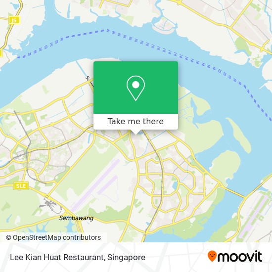 Lee Kian Huat Restaurant map