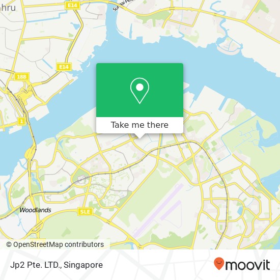 Jp2 Pte. LTD., 6 Woodlands Ter Singapore 738431 map