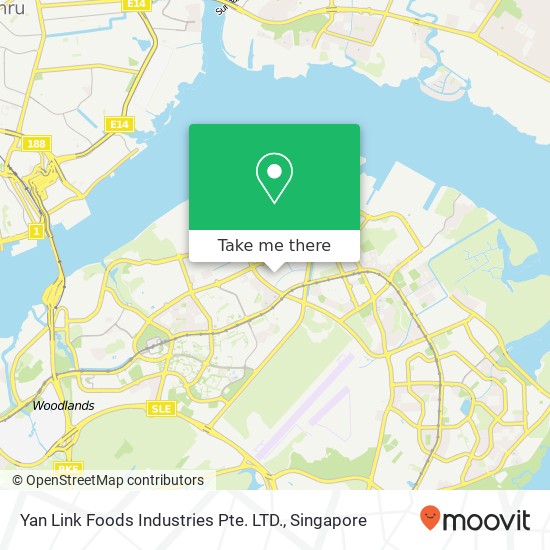 Yan Link Foods Industries Pte. LTD., 8 Woodlands Link Singapore 738738 map