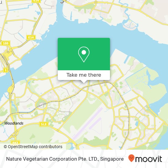 Nature Vegetarian Corporation Pte. LTD., 15 Woodlands Loop Singapore 738322地图