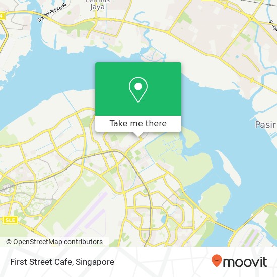 First Street Cafe, 353 Pakistan Rd Singapore 75地图