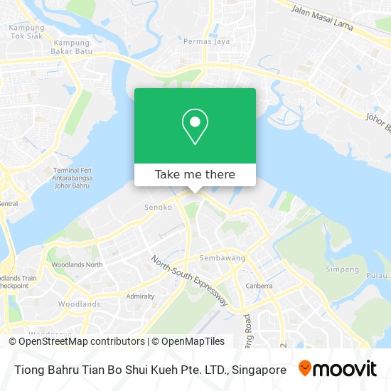 Tiong Bahru Tian Bo Shui Kueh Pte. LTD. map