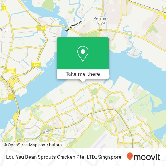 Lou Yau Bean Sprouts Chicken Pte. LTD., 36 Senoko Cres Singapore 758282地图