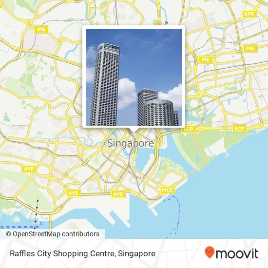 Raffles City Shopping Centre map